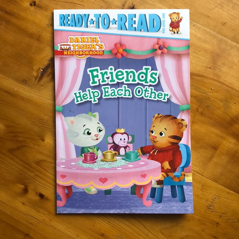 Ready to read Daniel Tiger book
